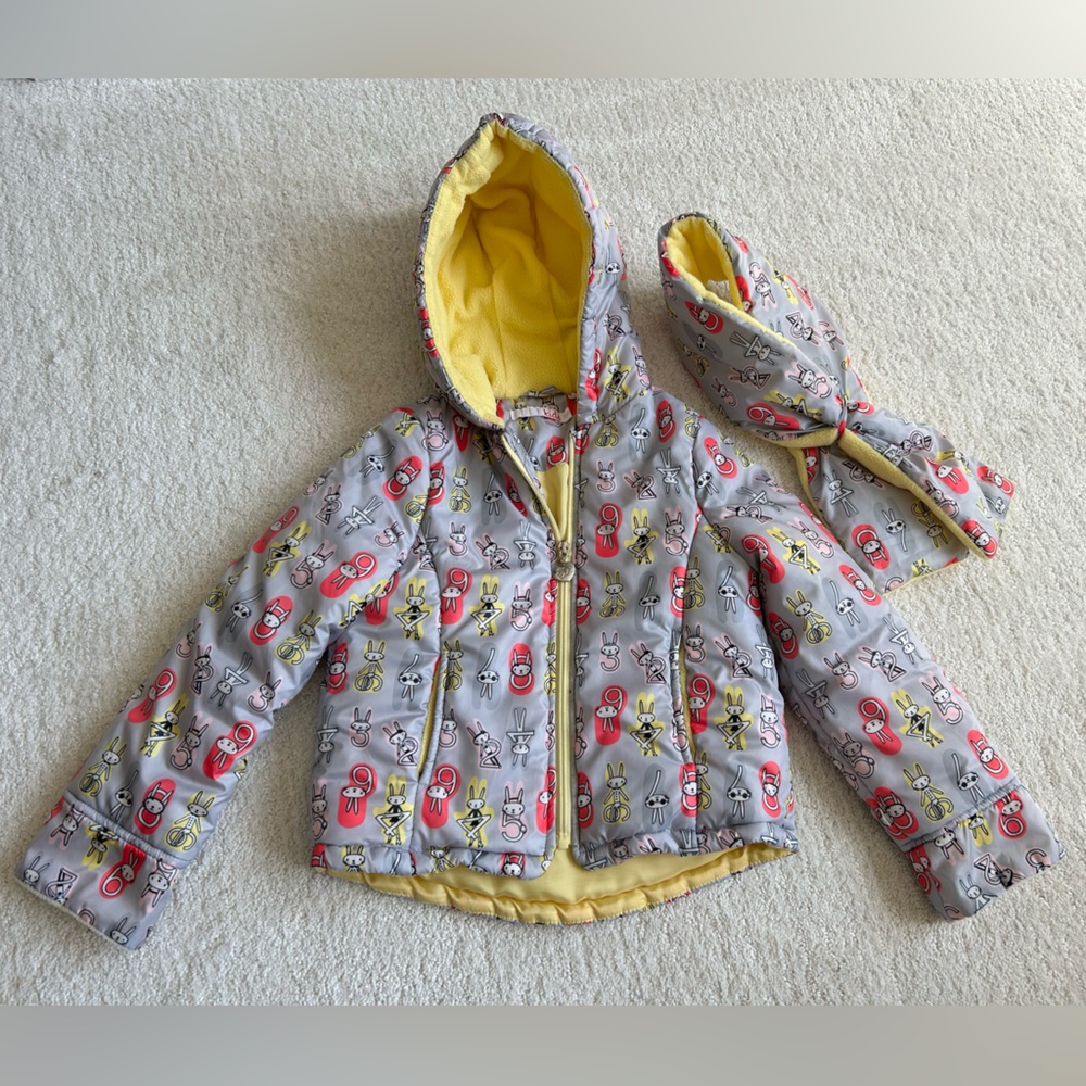 Elle Kids puffer jacket in size 100